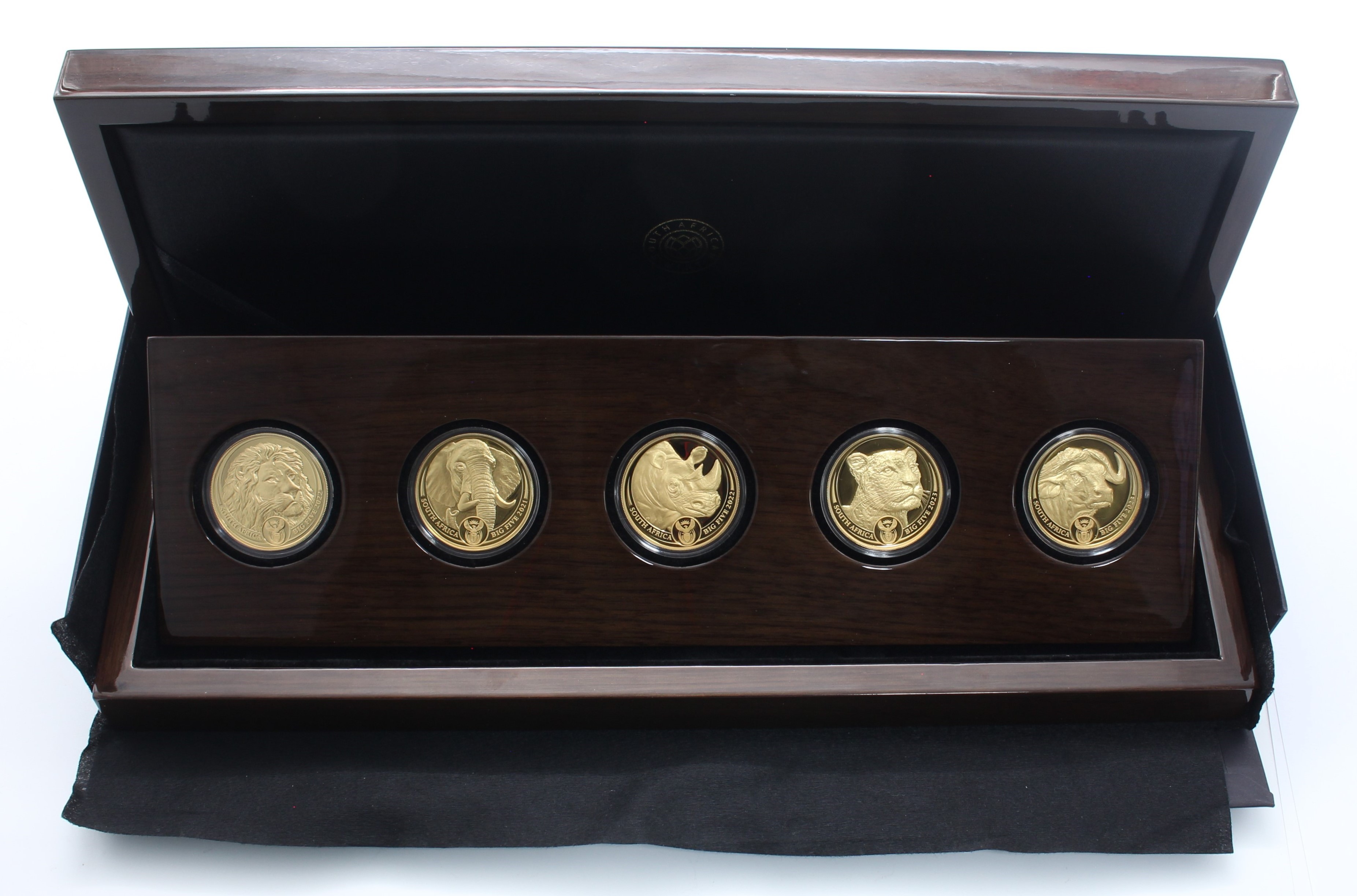 EN版16枚フルコンプセット　Limited 25thシークレットレア　TN23 2023 Fine Silver and Gold Big Five Series II Coin Collections